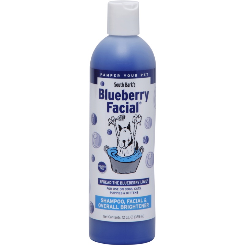 South Bark Blueberry Facial Blueberry Dog Grooming