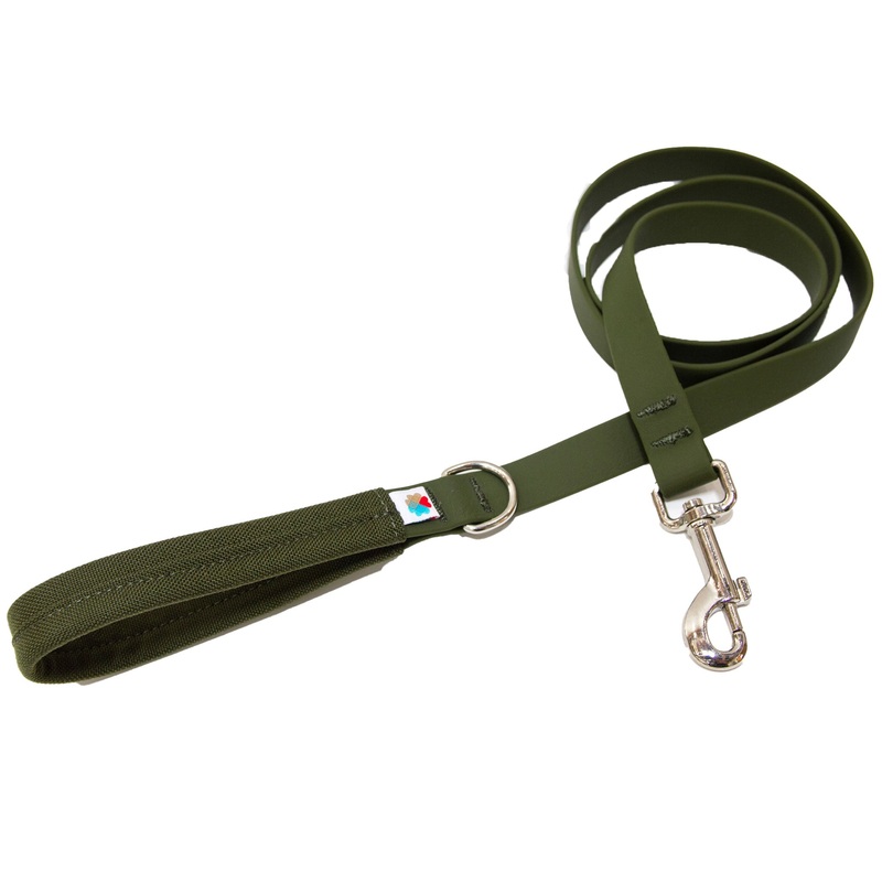 Wildebeest Funston Lead 4' Olive Dog Leads