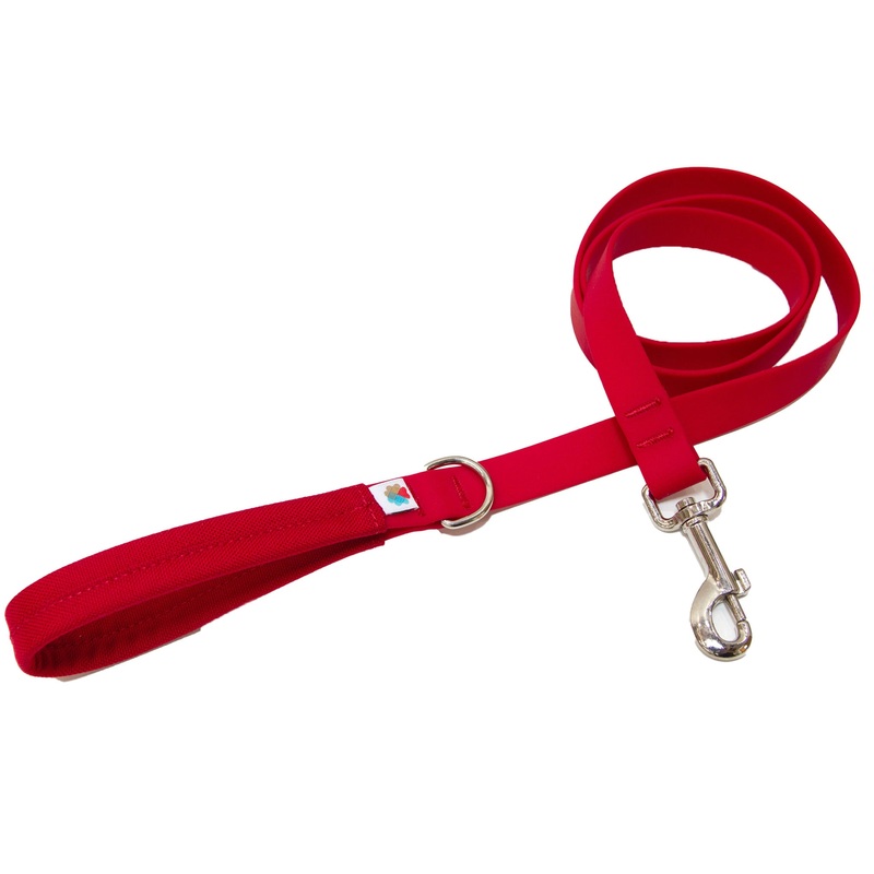Wildebeest Funston Lead 4' Red Dog Leads