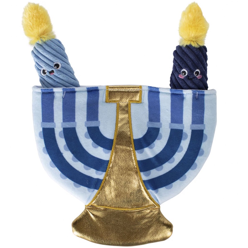 Fringe A Lit Hanukkah Burrow Blue Dog Toys