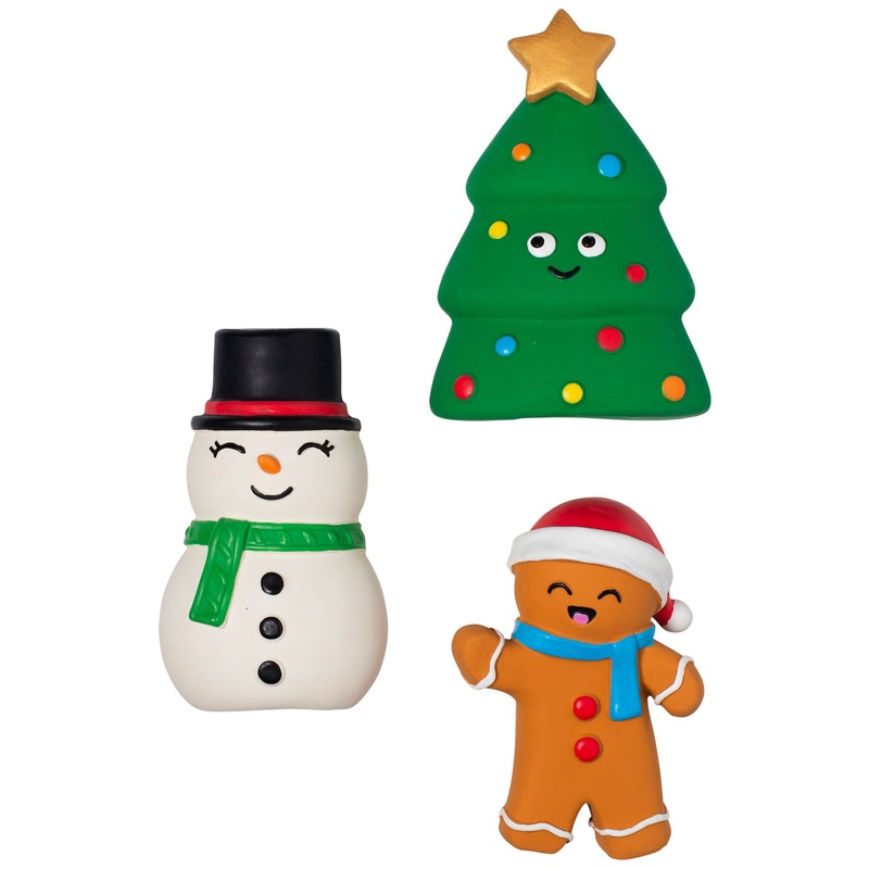Fringe Festive Friends Multi Dog Toys