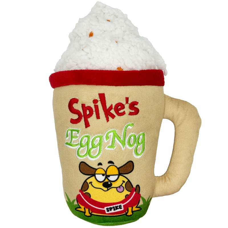 Huxley & Kent Spike's Egg Nog Dog Toy