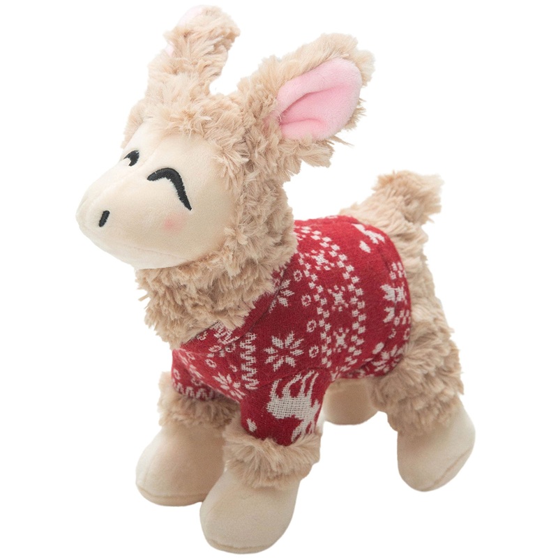 SnugArooz Lady the Llama Brown Dog Toys