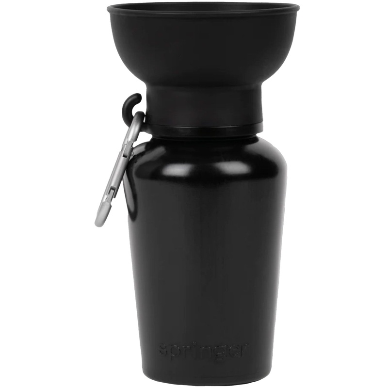 Springer Flip Travel Bottle Black Dog Travel