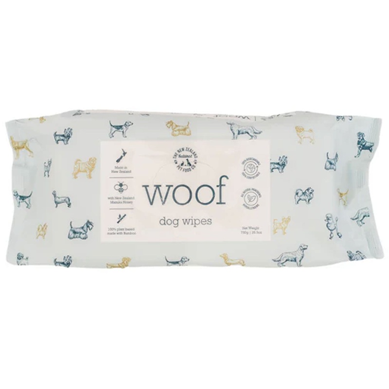 The New Zealand Natural Pet Food Co Wipes Manuka Honey Dog Grooming