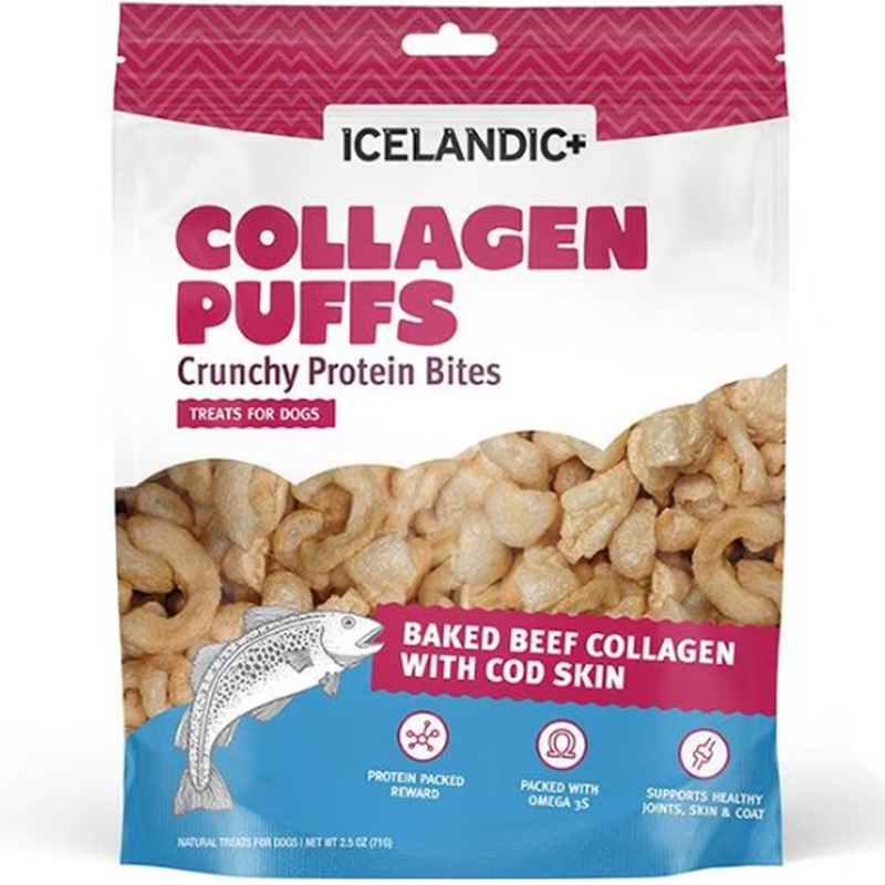 Icelandic+ Collagen Puffs Cod Skin Dog Treats