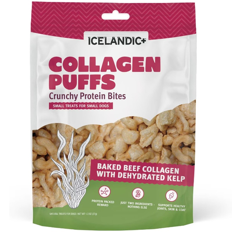 Icelandic+ Collagen Puffs Kelp Dog Treats