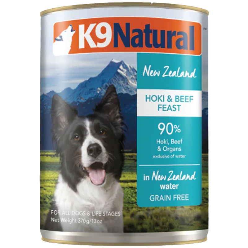 K9 Natural Can Dog Hoki & Beef