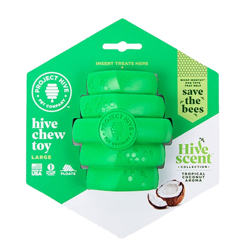 Project Hive Scented Chew Toy Coconut Dog Toys