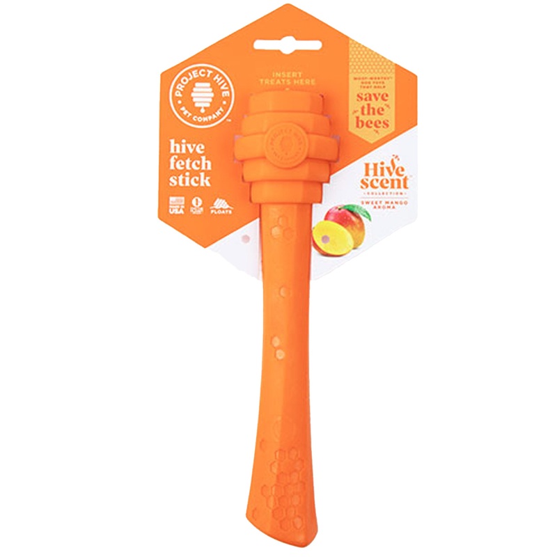 Project Hive Scented Fetch Stick Mango Dog Toys