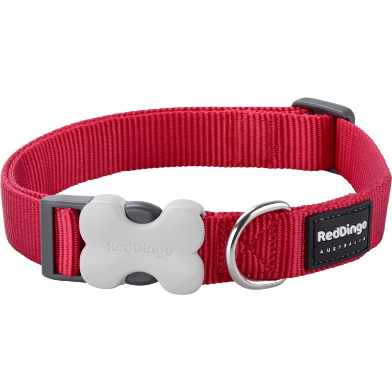 Red Dingo Red Bucklebone Classic Dog Collar