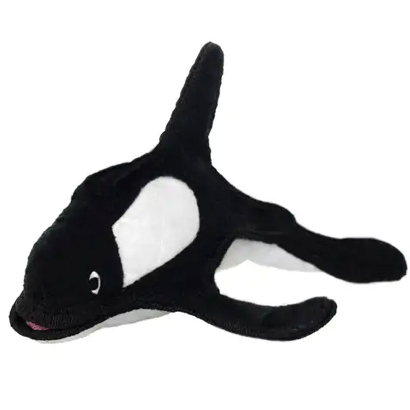 VIP Products Sea Killer Whale Black & White Dog Toys