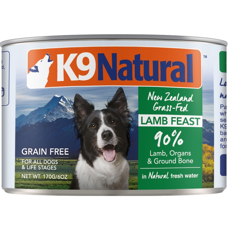 K9 Natural Canned Lamb Feast Dog Food - 6oz
