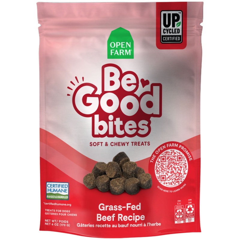 Open Farm Be Good Bites Beef Dog Treats