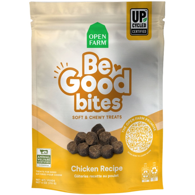 Open Farm Be Good Bites Chicken Dog Treats