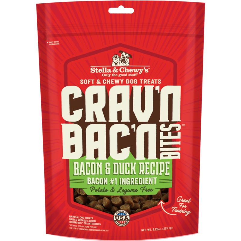 Stella & Chewy's Crav'n Bac'n Duck Dog Treats