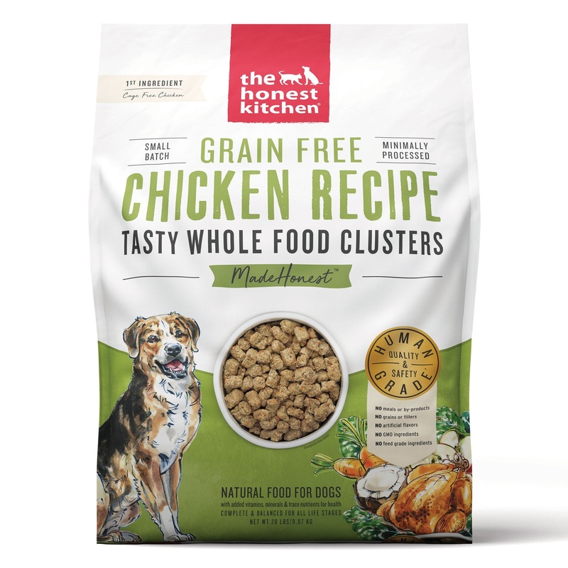The Honest Kitchen Grain-Free Chicken Whole Food Clusters Dog Food