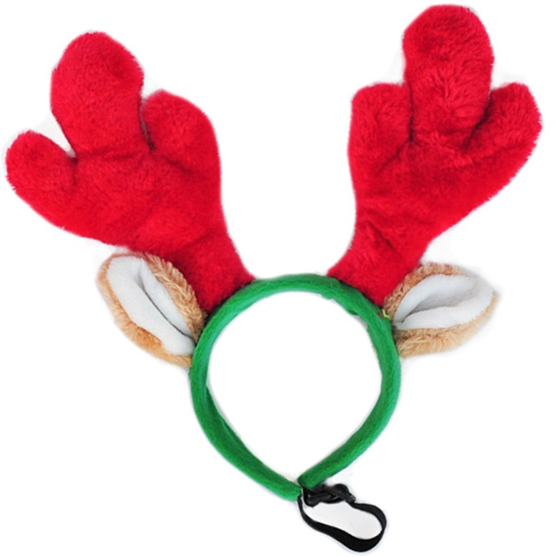 Zippy Paws Red & Green Antlers Dog Apparel