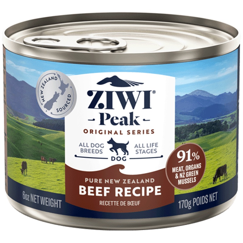 Ziwi Peak Can Beef Dog Food