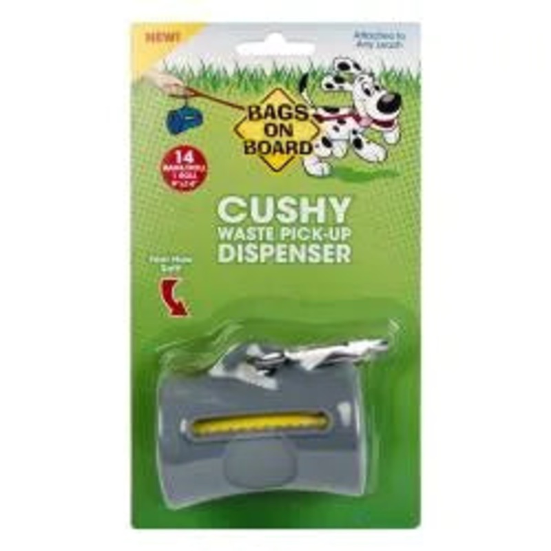 Bags On Board Cushy Dispenser Grey+14 Bags (DD)