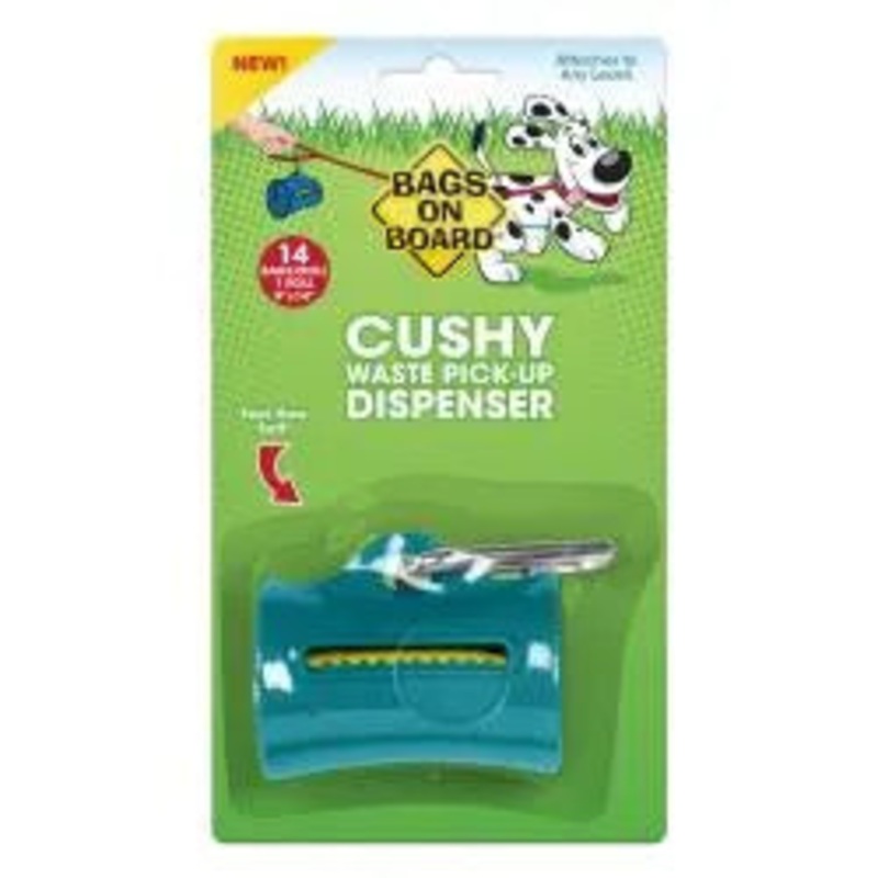 Bags On Board Cushy Dispenser Teal+14 Bags (DD)
