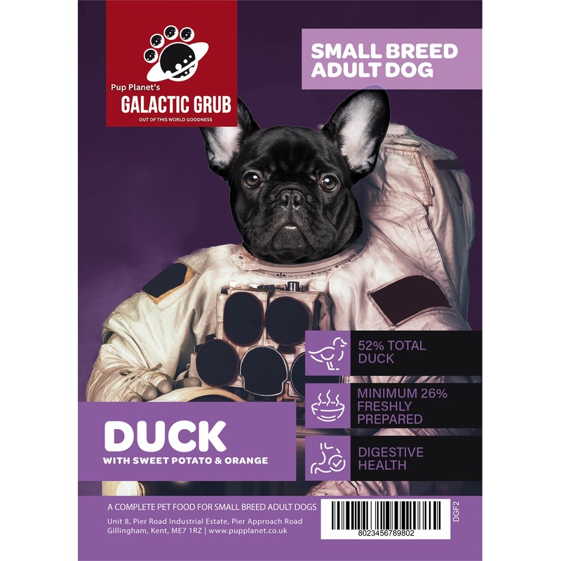 Galactic Grub Duck (Small Breed)