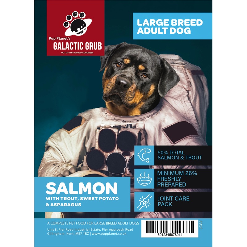 Galactic Grub Salmon (Large Breed)