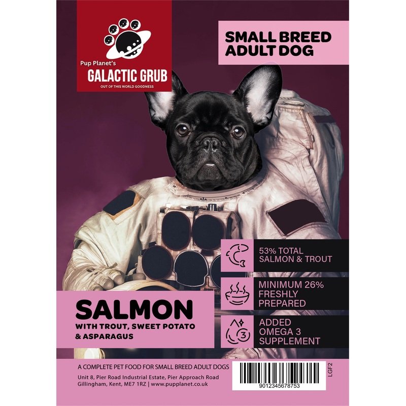 Galactic Grub Salmon (Small Breed)