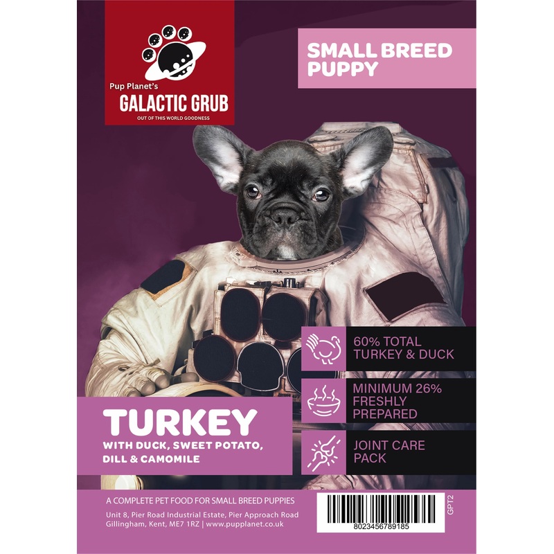 Galactic Grub Turkey (Small Breed, Puppy)