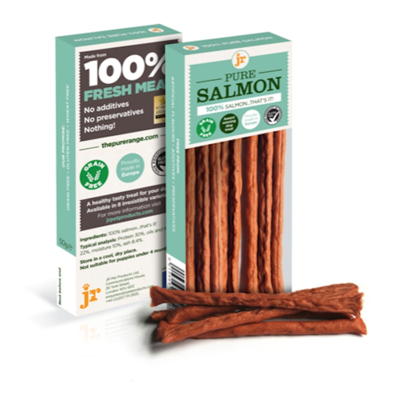 Jr Pure Range Salmon Sticks - 50g