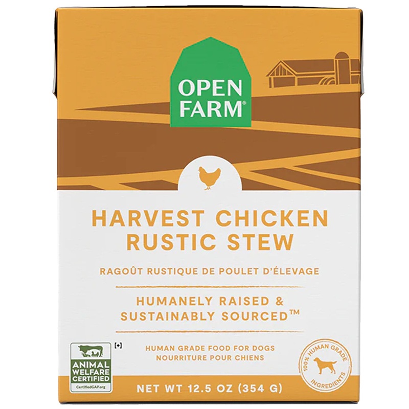 Open Farm Rustic Stew Harvest Chicken Canned Dog Food  - 12.5oz
