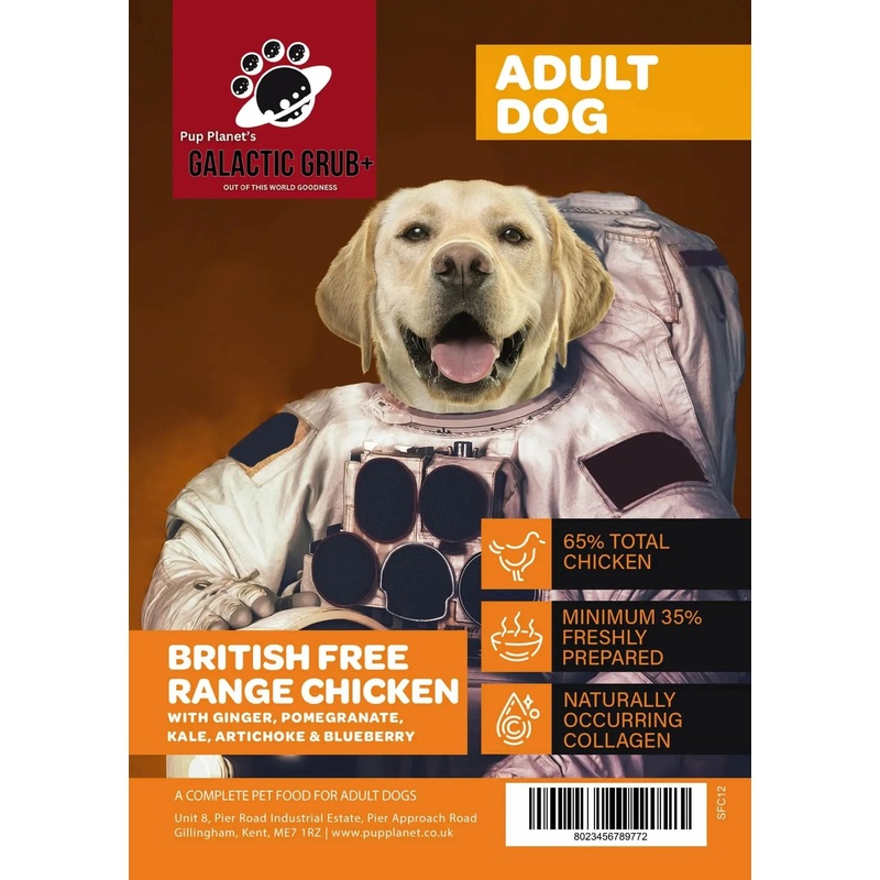 SUPERFOOD RANGE - Galactic Grub+ Chicken (Years 1-6) with SUPERFOOD