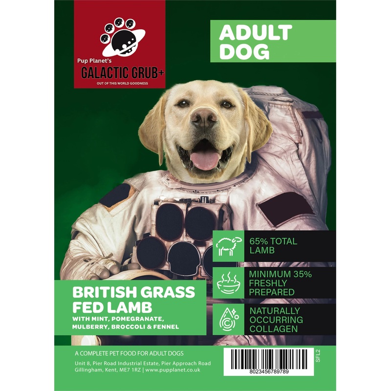 SUPERFOOD RANGE - Galactic Grub+ Lamb (Years 1-6) with SUPERFOOD