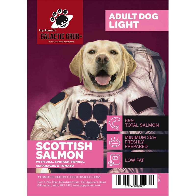 SUPERFOOD RANGE - Galactic Grub+ Salmon (Light) with SUPERFOOD