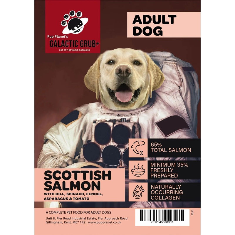 SUPERFOOD RANGE - Galactic Grub+ Salmon (Years 1-6) with SUPERFOOD