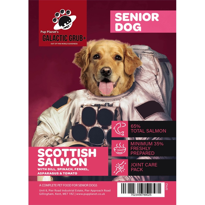 SUPERFOOD RANGE - Galactic Grub+ Salmon (Years 7+) with SUPERFOOD