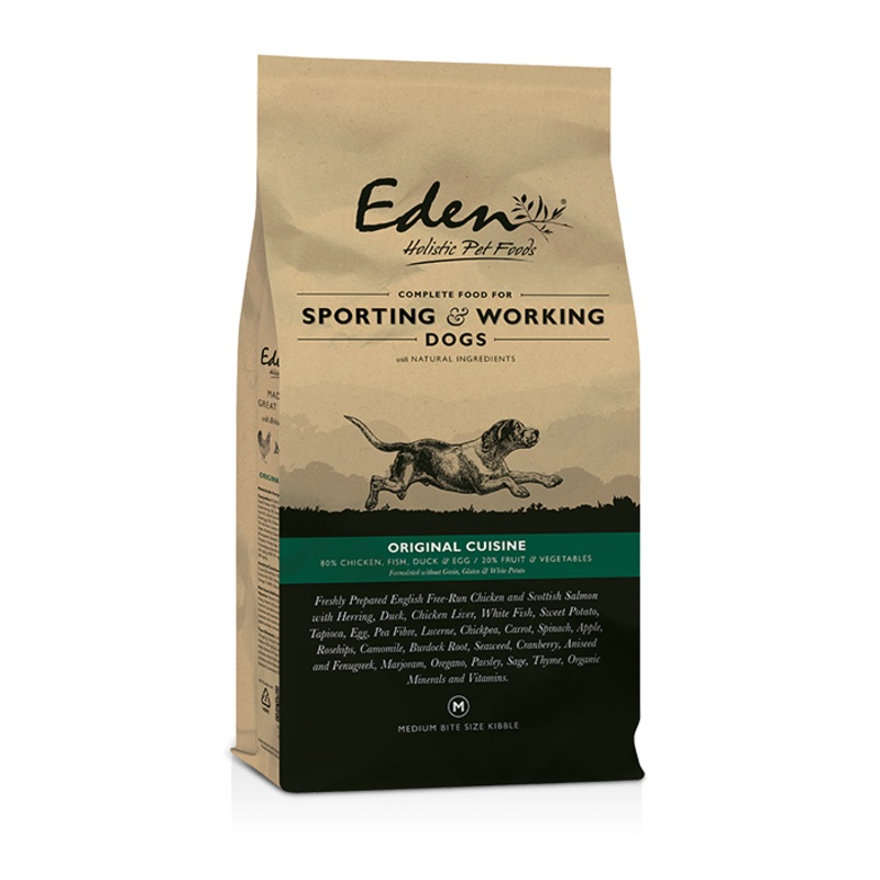 Eden 80/20 Original Sporting & Working Dog Food 15kg