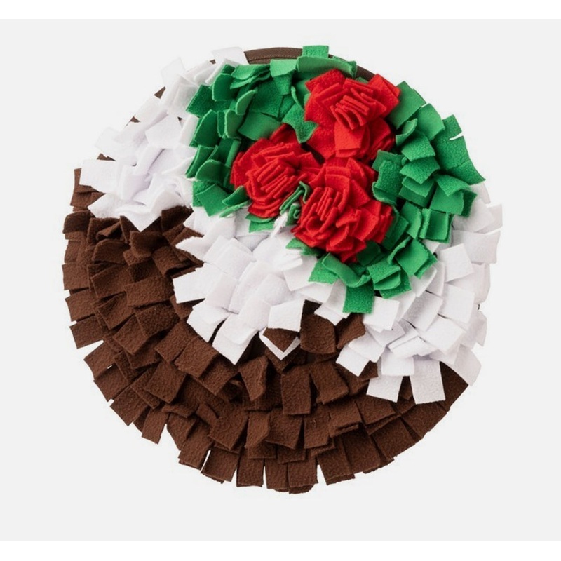 House of Paws Snuffle Christmas Pudding Treat Toy