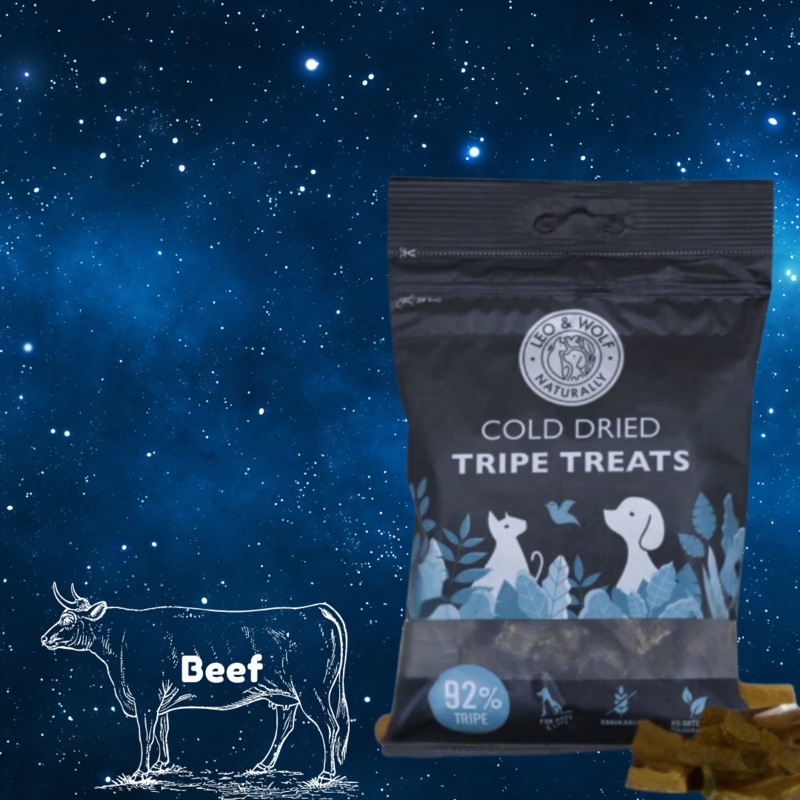 Leo & Wolf Cold Dried Tripe Treats 100G