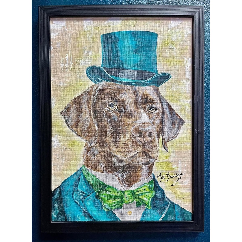 Mel's Crafts - Dashing Brown Lab