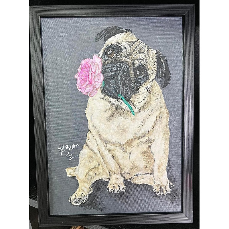 Mel's Crafts - Romantic Pug