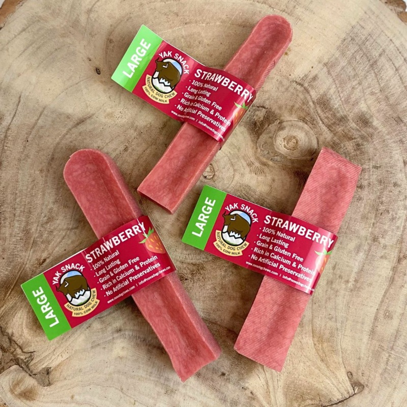 Pup Planet Deli - Yak Snack Strawberry