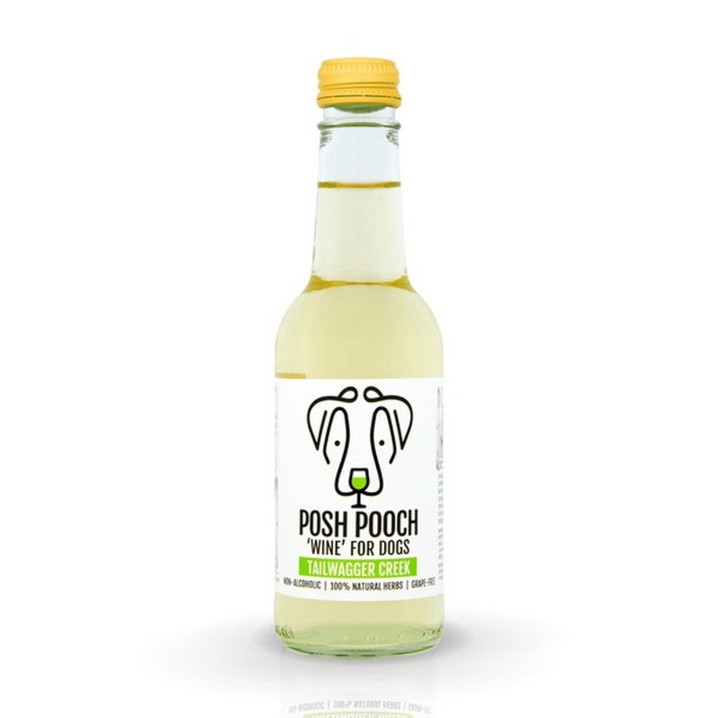Woof & Brew Posh Pooch Wine For Dogs Tailwagger Creek - White 250ml