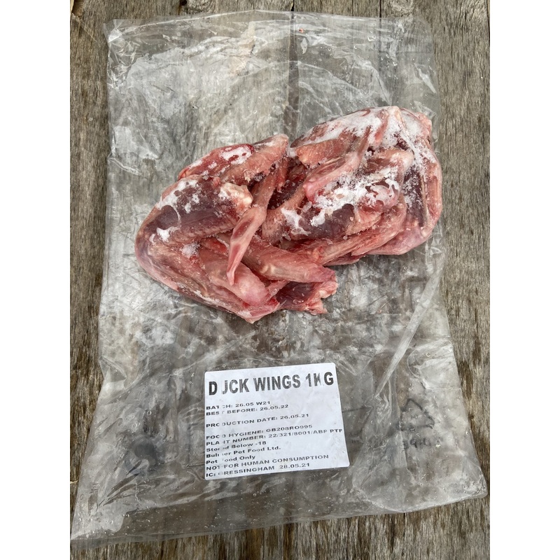 Bulmer Duck Wings 1KG (frozen-raw)