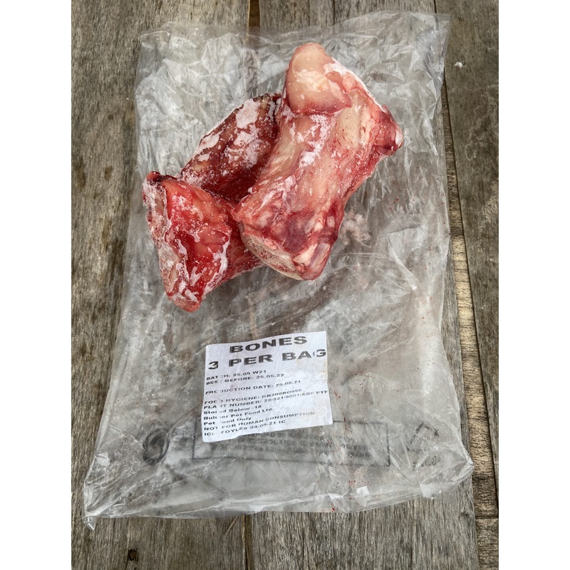 Bulmer Raw Bones x3 (frozen-raw)