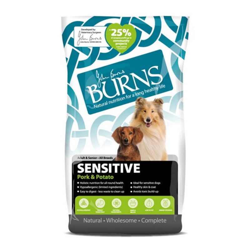 Burns Adult Sensitive Pork and Potato 6kg