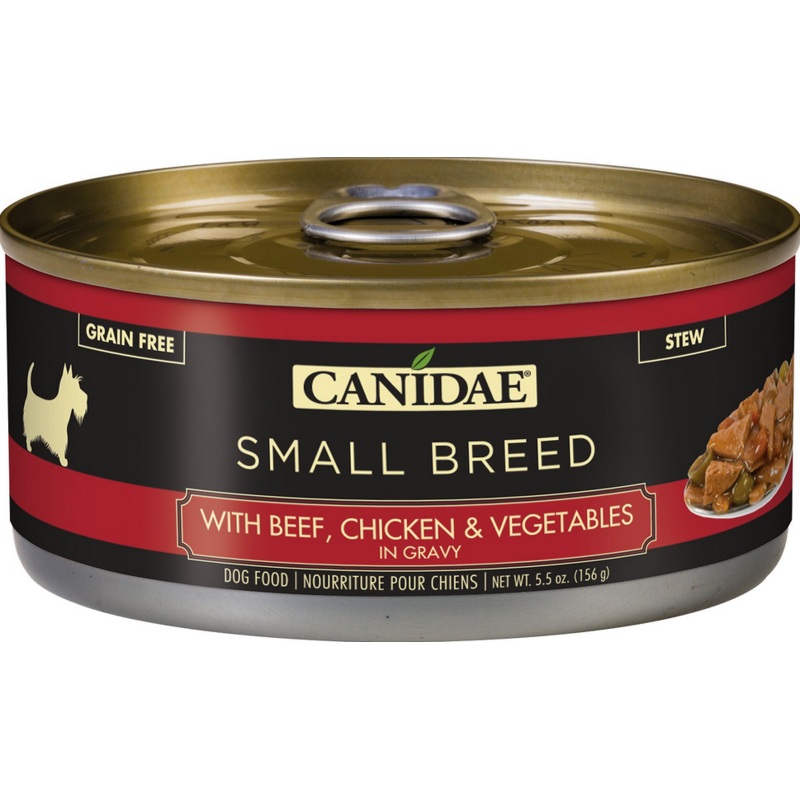 Canidae Small Breed with Beef, Chicken, and Veggies Canned Dog Food 5.5 oz.