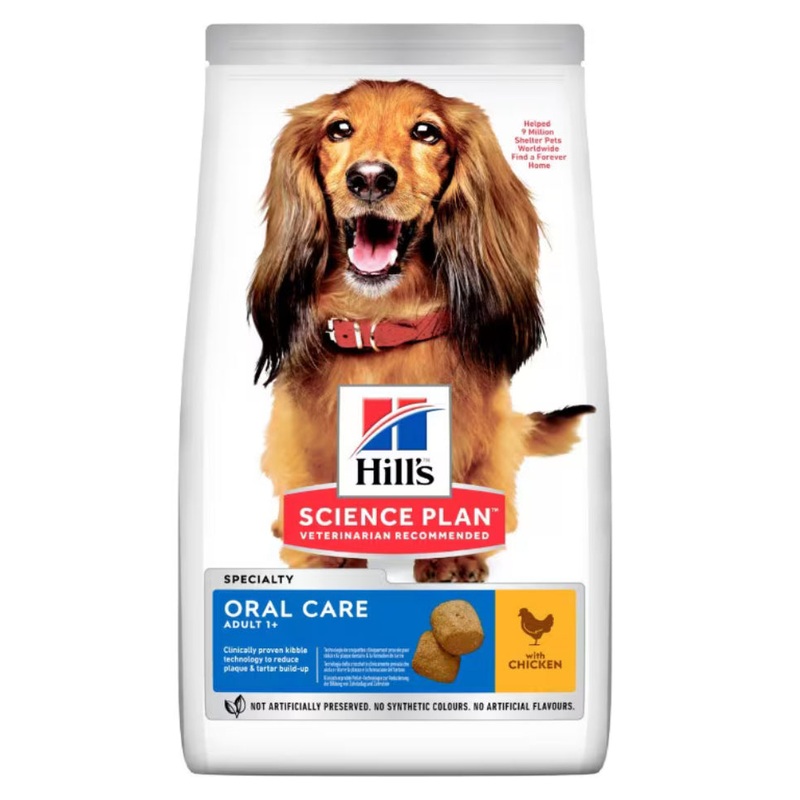 Hills - Oral Care Adult Dry Dog Food with Chicken