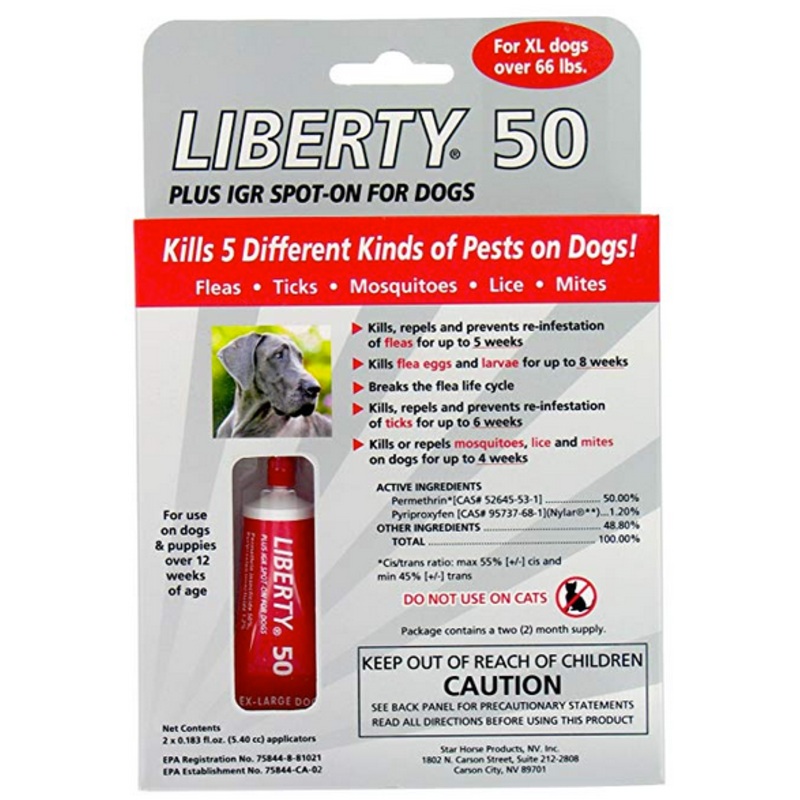 Liberty 50 Spot on XL Dog