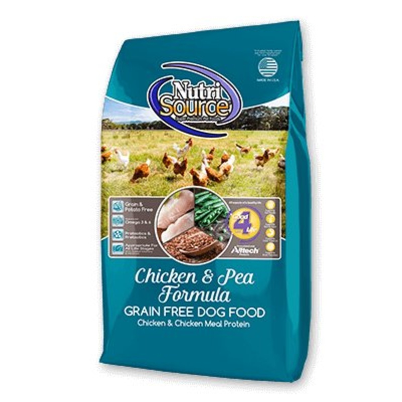 Nutri Source Grain Free Chicken and Pea 30 lb.